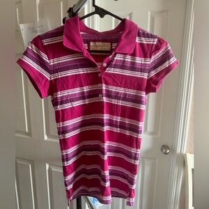 Great condition!  Aeropostale Women’s Short-Sleeve Polo Shirt. Size Medium
